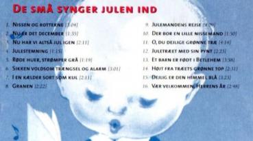 De Små Synger Julen Ind - CD dänisch - Kinderlieder - Weihnachten - Jul